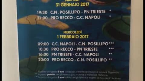 Pallanuoto, girone di Coppa Italia a Chiavari: grande spettacolo a fine gennaio 