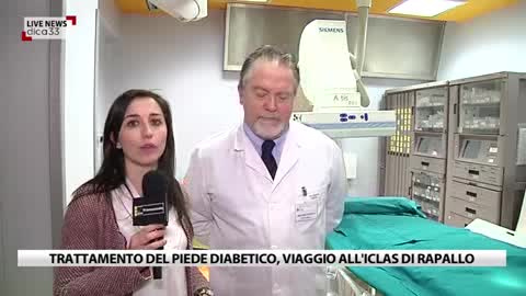 Dica 33 - Trattamento del piede diabetico, viaggio all'Iclas di Rapallo (2)