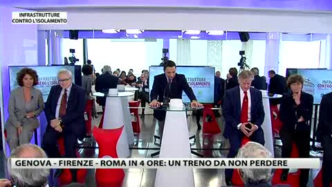 Il convegno crossmediale in Terrazza Colombo: infrastrutture contro l'isolamento della Liguria /1