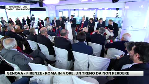 Il convegno crossmediale in Terrazza Colombo: infrastrutture contro l'isolamento della Liguria /5