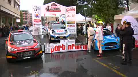 Rally Ronde della Val Merula, la cerimonia sul podio