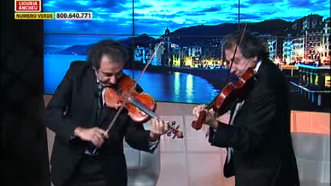 Il duo violinistico Loris e Manrico Cosso a Liguria Ancheu