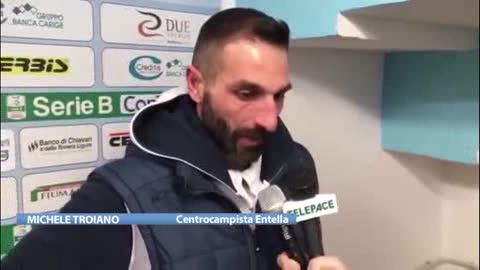 Entella, Troiano: "Partita iniziata male"