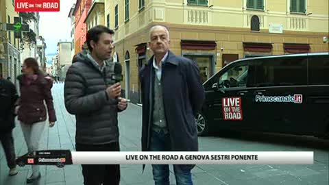 Live on the road a Sestri Ponente, il presidente del Civ: 