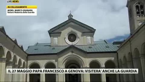 Il pranzo del Papa alla Guardia, Granara: 