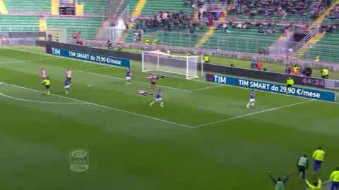 Sampdoria specializzata nei gol nell'ultimo quarto d'ora: sono già dodici 