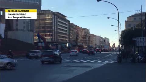 Bruco, ultimo viaggio in piazzale Kennedy. Crivello: 