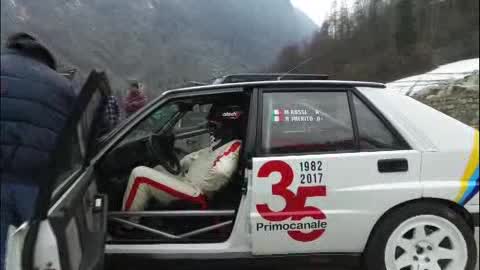 Historic Rally Vallate Aretine, Rossi torna al primo amore: la Lancia Delta Integrale