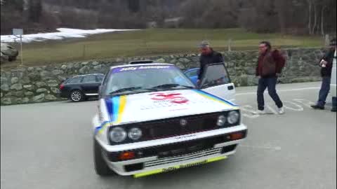 Historic Rally Vallate Aretine, la Delta '35 anni di Primocanale' col numero 2