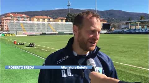 Il tecnico dell'Entella Breda 'gioca' il derby in anticipo: 