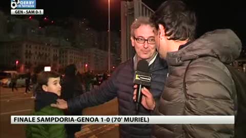 Derby, le voci dei tifosi di Genoa e Sampdoria all'uscita del Ferraris