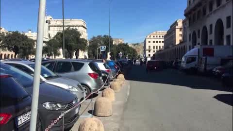 Park piazza della Vittoria, Apcoa:  