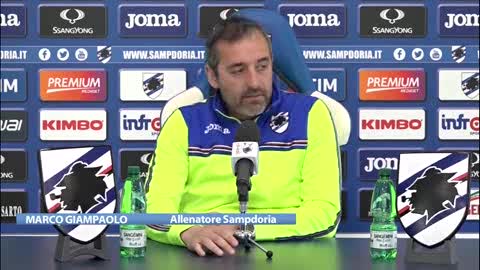 Sampdoria, la carica di Giampaolo: 