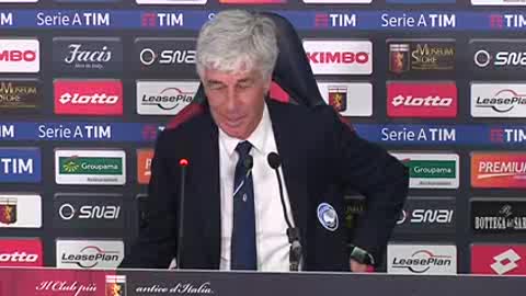 Gasperini: "E' stata un'emozione fortissima, il Genoa si risolleverà"