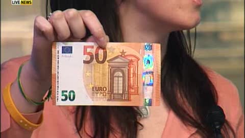 Ecco la nuova banconota da 50 euro a prova di falsari