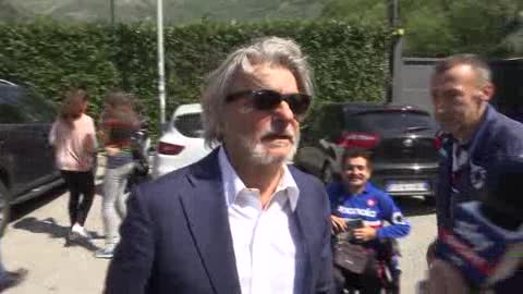 Sampdoria, Ferrero sul rinnovo di Giampaolo, mercato e Figc