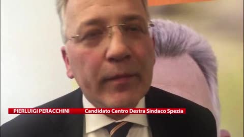 Peracchini alla Spezia col centrodestra unito: 