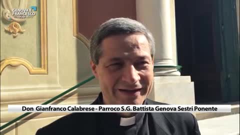 Genova e Papa Francesco - Don Calabrese: 