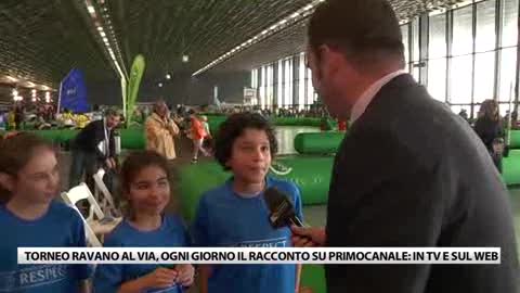 I 35 anni di Primocanale al fianco del Torneo Ravano,  sul campo di volley con i bambini della Daneo  