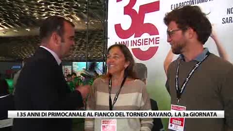 I 35 anni di Primocanale al fianco del Torneo Ravano,  le 'pagelle' di mamma Francesca al nostro inviato speciale Nicolò