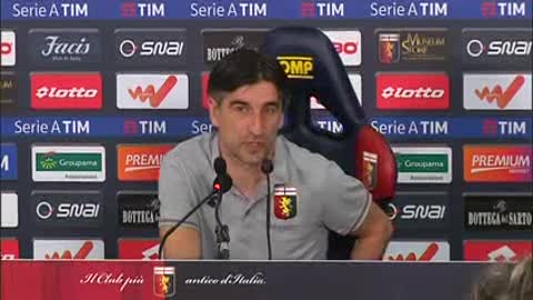 Genoa, Juric dopo il successo contro l'Inter: 