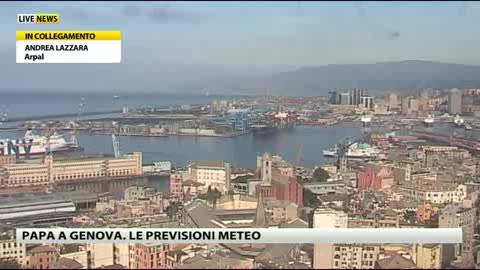 Sabato papa Francesco a Genova, visita baciata dal sole