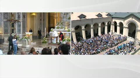 Papa Francesco a Genova, le domande dei giovani alla Guardia