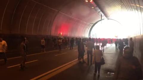 Ilva, sciopero a Genova: il corteo entra in Galleria Garibaldi