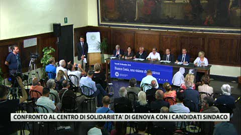 Comunali a Genova, il confronto tra i candidati al Ceis (4)