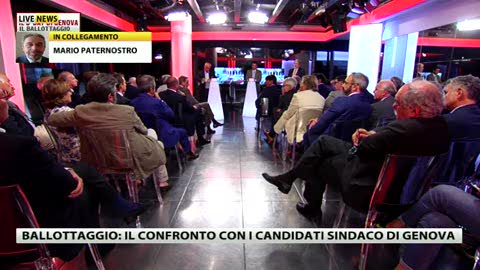 Verso il ballottaggio, confronto in tv tra Bucci-Crivello e la città. L'analisi di Paternostro