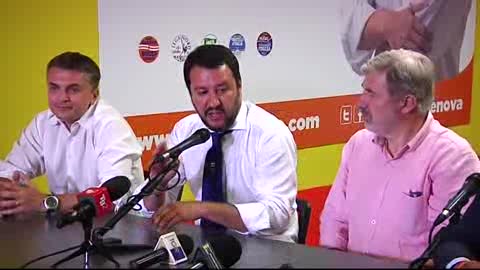 Salvini con Bucci: 