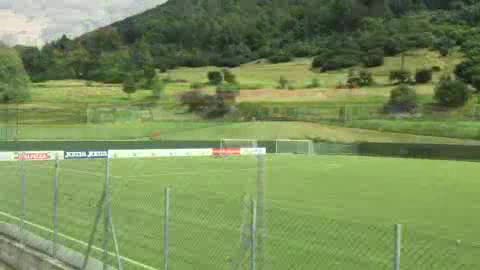 Sampdoria, in attesa dell'arrivo dei blucerchiati ultimi ritocchi al campo di Ponte di Legno 