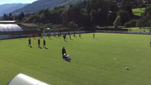 Sampdoria, a Ponte di Legno esercitazioni tecniche: vale solo il gol di testa