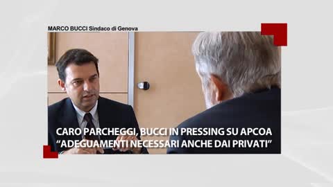 Caro parcheggi, Bucci in pressing su Apcoa: “Adeguamenti necessari anche dai privati