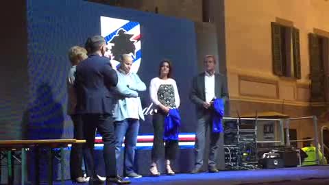 Sampdoria, la presentazione della squadra. Osti: 