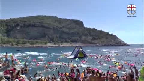 Piscina naturale a Porto Venere. Toti: 