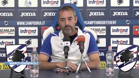 Sampdoria, Giampaolo carica la squadra: "Con la Roma dobbiamo giocare senza pressioni"