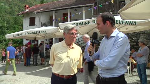 Liguria Ancheu a Senarega di Valbrevenna col professor Henriquet