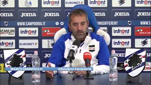 Udinese-Sampdoria, la conferenza di Giampaolo: 