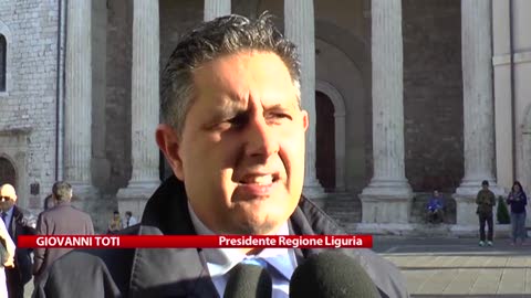 Il messaggio di Toti al governo: 