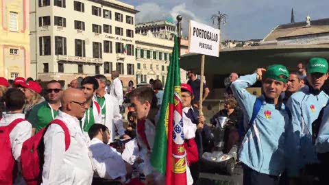 Giochi Europei Paralimpici Giovanili in Liguria, la sfilata in Piazza De Ferrari