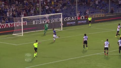 Super Quagliarella contro l'Atalanta: dieci gol in 20 partite ai nerazzurri