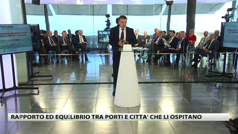 Convegno Porti e città - La relazione dell'assessore regionale Edoardo Rixi