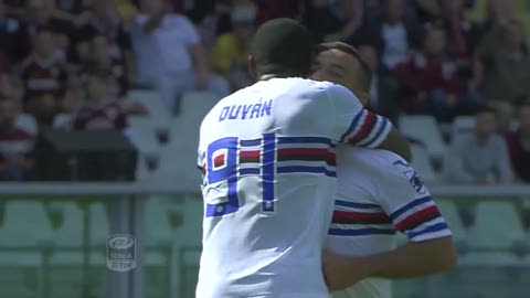 Sampdoria, funziona il 'nuovo' tridente Zapata, Quagliarella e Caprari 