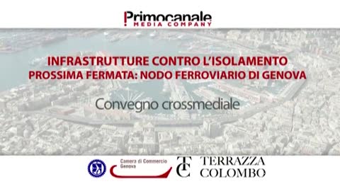 Convegno a Terrazza Colombo, il nodo ferroviario di Genova - round table 1