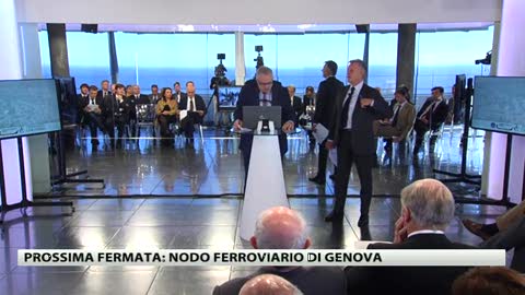 Convegno a Terrazza Colombo, il nodo ferroviario di Genova - La relazione di Paolo Odone (Presidente Camera di Commercio Genova)