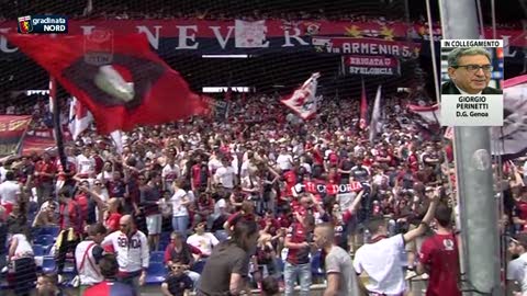 Genoa, Perinetti a 'Gradinata Nord': "La squadra è carica per il derby"