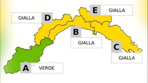 Meteo, dalle 18 di sabato allerta gialla da Spotorno a La Spezia