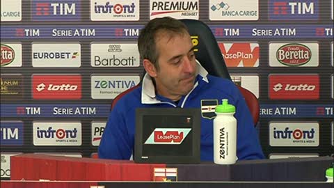 Sampdoria, Giampaolo dopo il successo nel derby: "Orgogliosi di aver dato una gioia ai nostri tifosi"