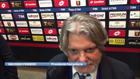 Sampdoria, Ferrero: "Ora puntiamo a vincere il quarto derby di fila"